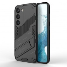 Θήκη Κινητού BBR Steel Αντικραδασμική ( Armor - Shockproof ) με ενσωματωμένη βάση στήριξης ( Kickstand ) για SAMSUNG Galaxy S23 BLACK